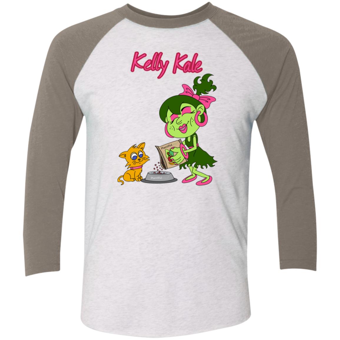 NL6051 Tri-Blend 3/4 Sleeve Raglan T-Shirt