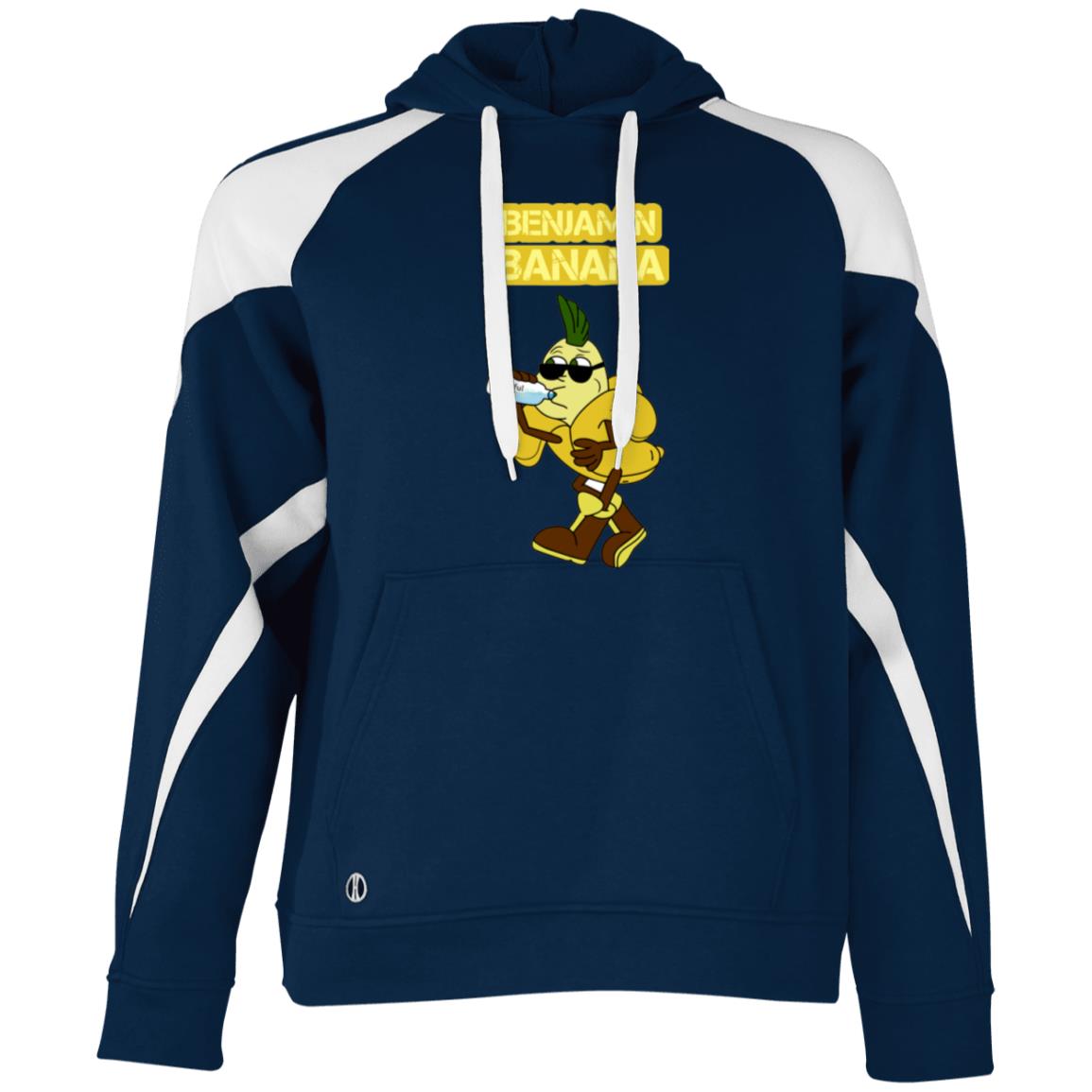 229546 Athletic Colorblock Fleece Hoodie