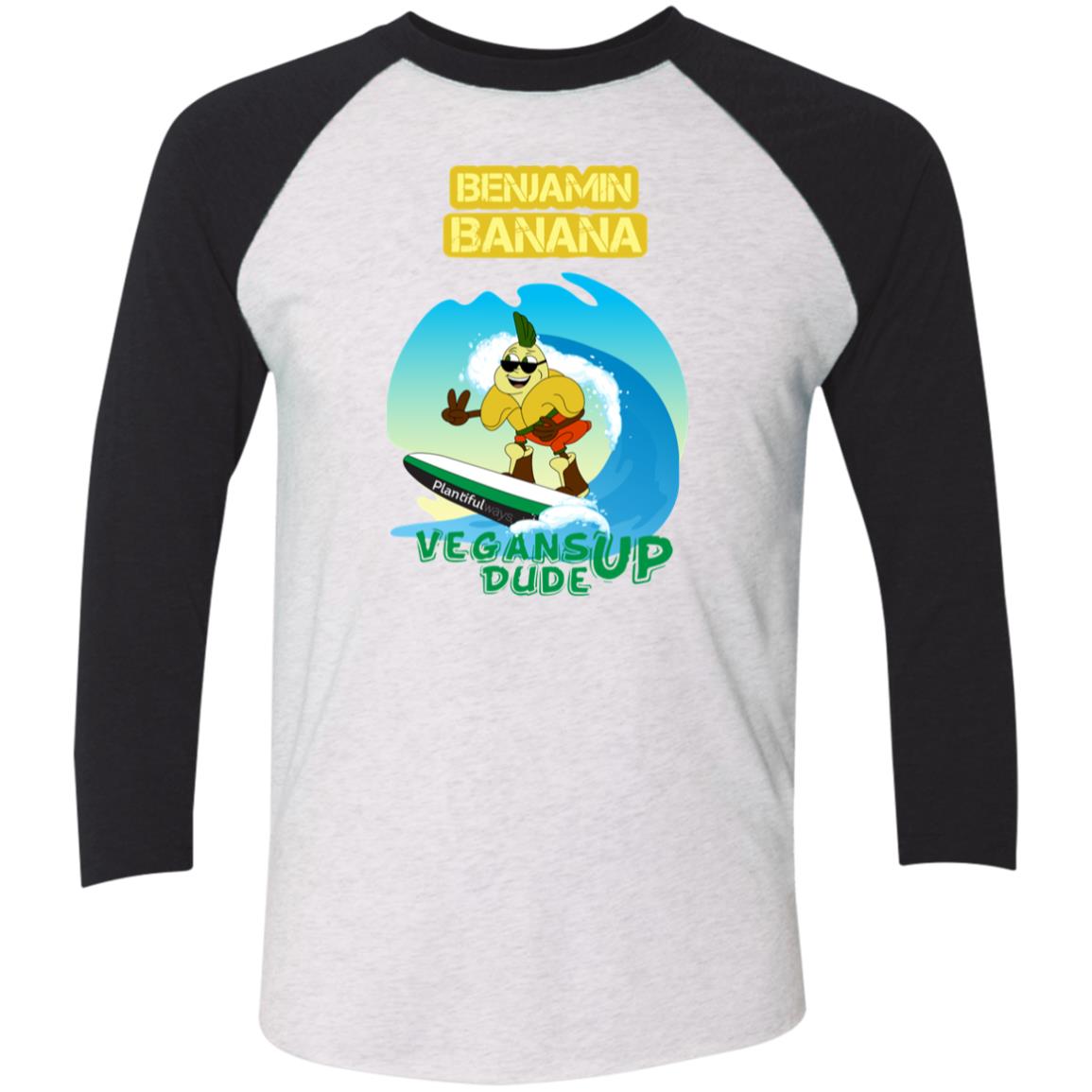 NL6051 Tri-Blend 3/4 Sleeve Raglan T-Shirt