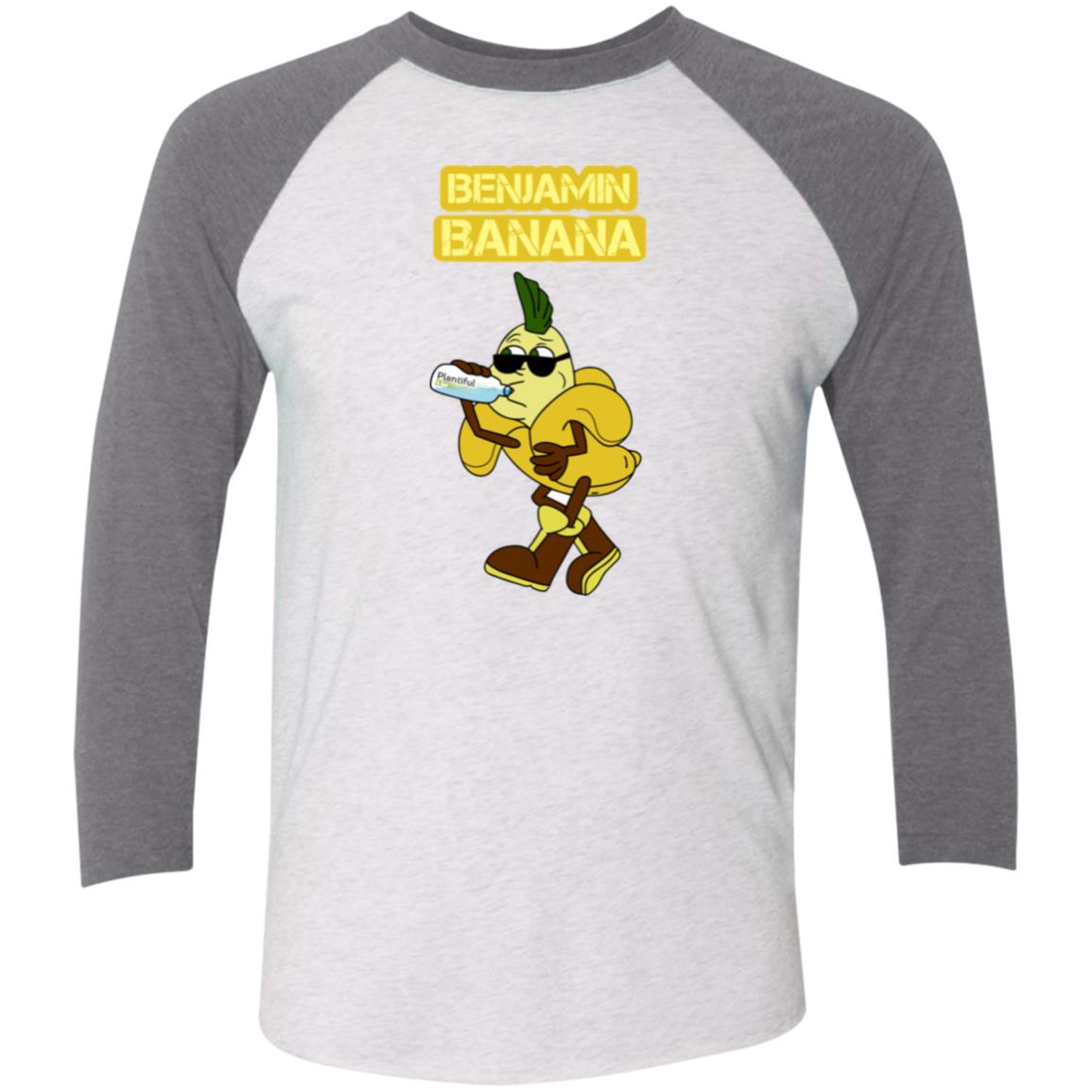 NL6051 Tri-Blend 3/4 Sleeve Raglan T-Shirt
