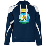 229546 Athletic Colorblock Fleece Hoodie