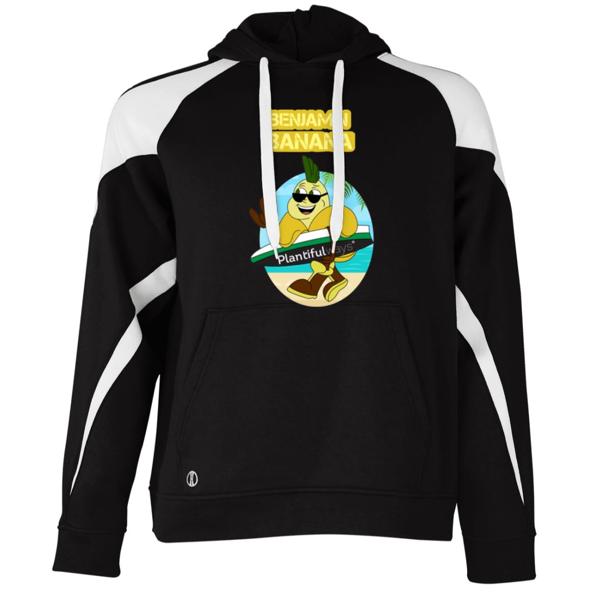 229546 Athletic Colorblock Fleece Hoodie