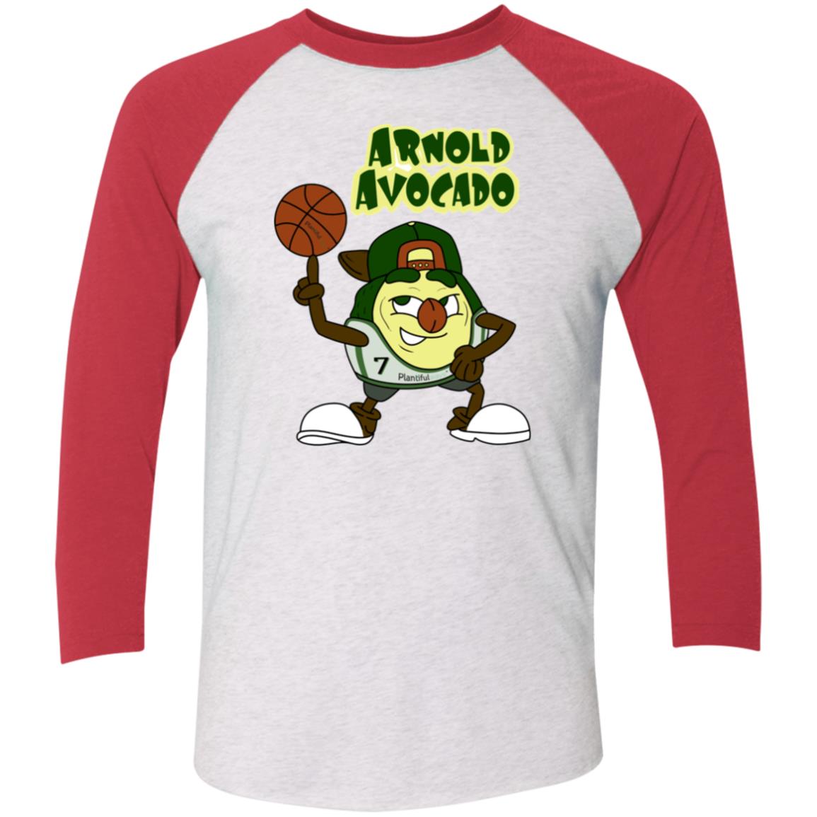 NL6051 Tri-Blend 3/4 Sleeve Raglan T-Shirt