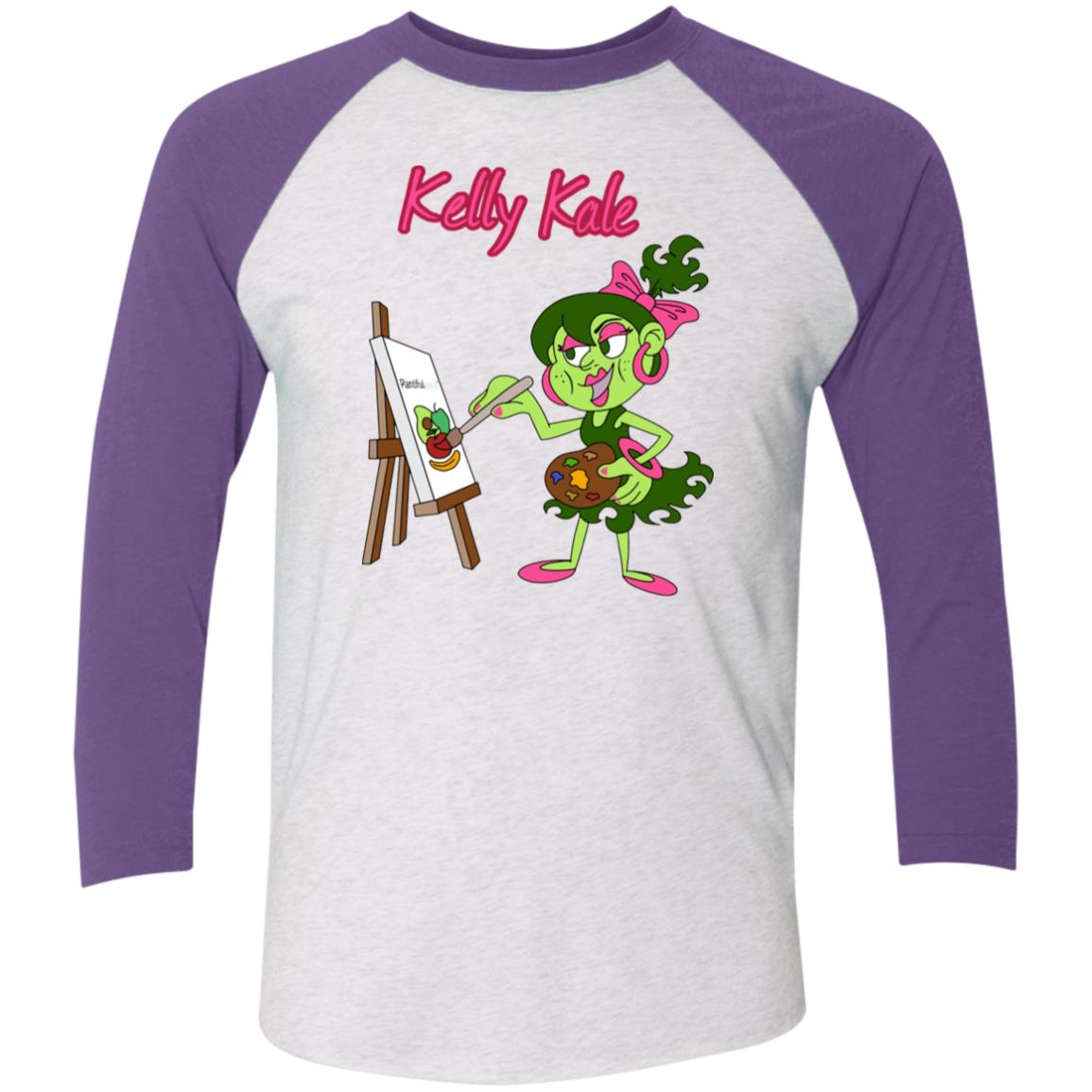 NL6051 Tri-Blend 3/4 Sleeve Raglan T-Shirt