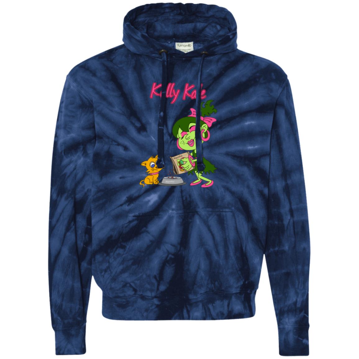 CD877 Unisex Tie-Dyed Pullover Hoodie