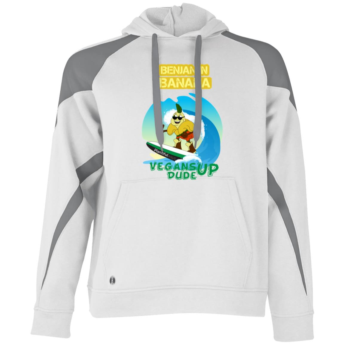 229546 Athletic Colorblock Fleece Hoodie