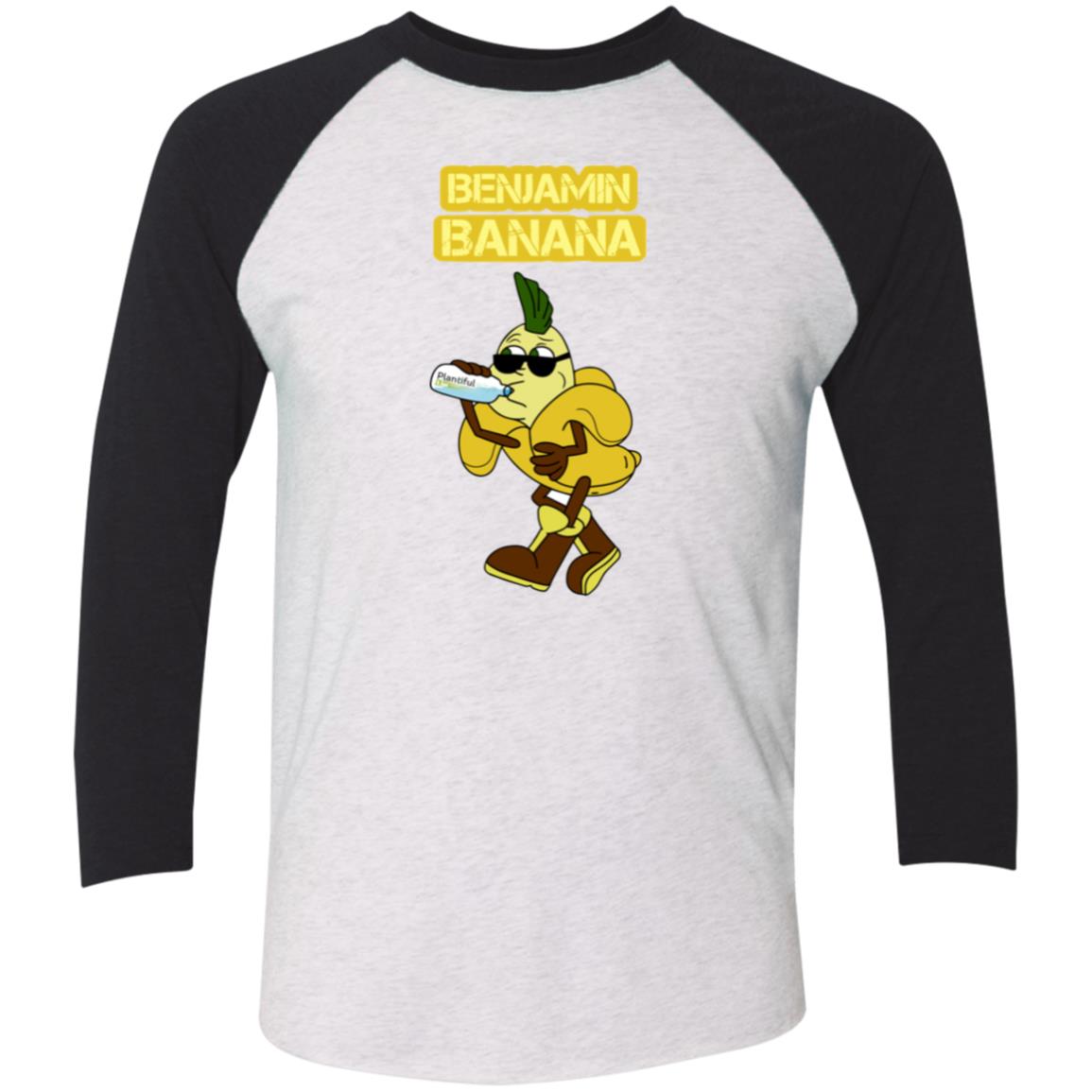 NL6051 Tri-Blend 3/4 Sleeve Raglan T-Shirt