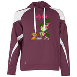 229546 Athletic Colorblock Fleece Hoodie