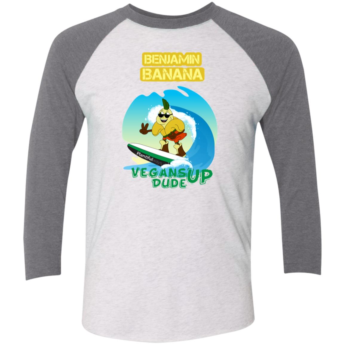 NL6051 Tri-Blend 3/4 Sleeve Raglan T-Shirt