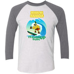 NL6051 Tri-Blend 3/4 Sleeve Raglan T-Shirt
