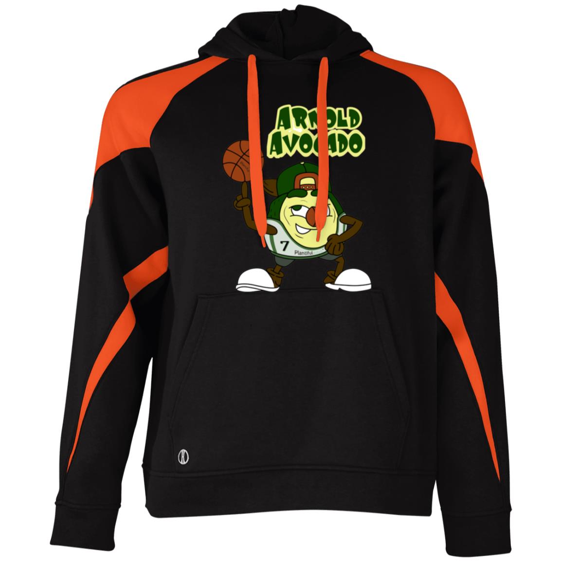 229546 Athletic Colorblock Fleece Hoodie