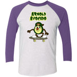 NL6051 Tri-Blend 3/4 Sleeve Raglan T-Shirt