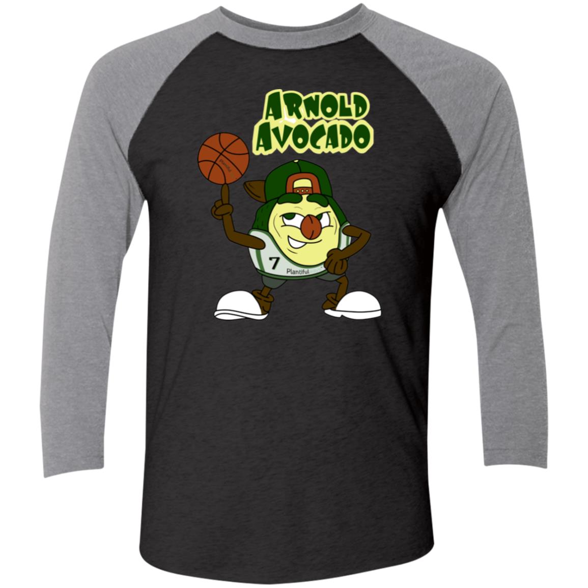 NL6051 Tri-Blend 3/4 Sleeve Raglan T-Shirt