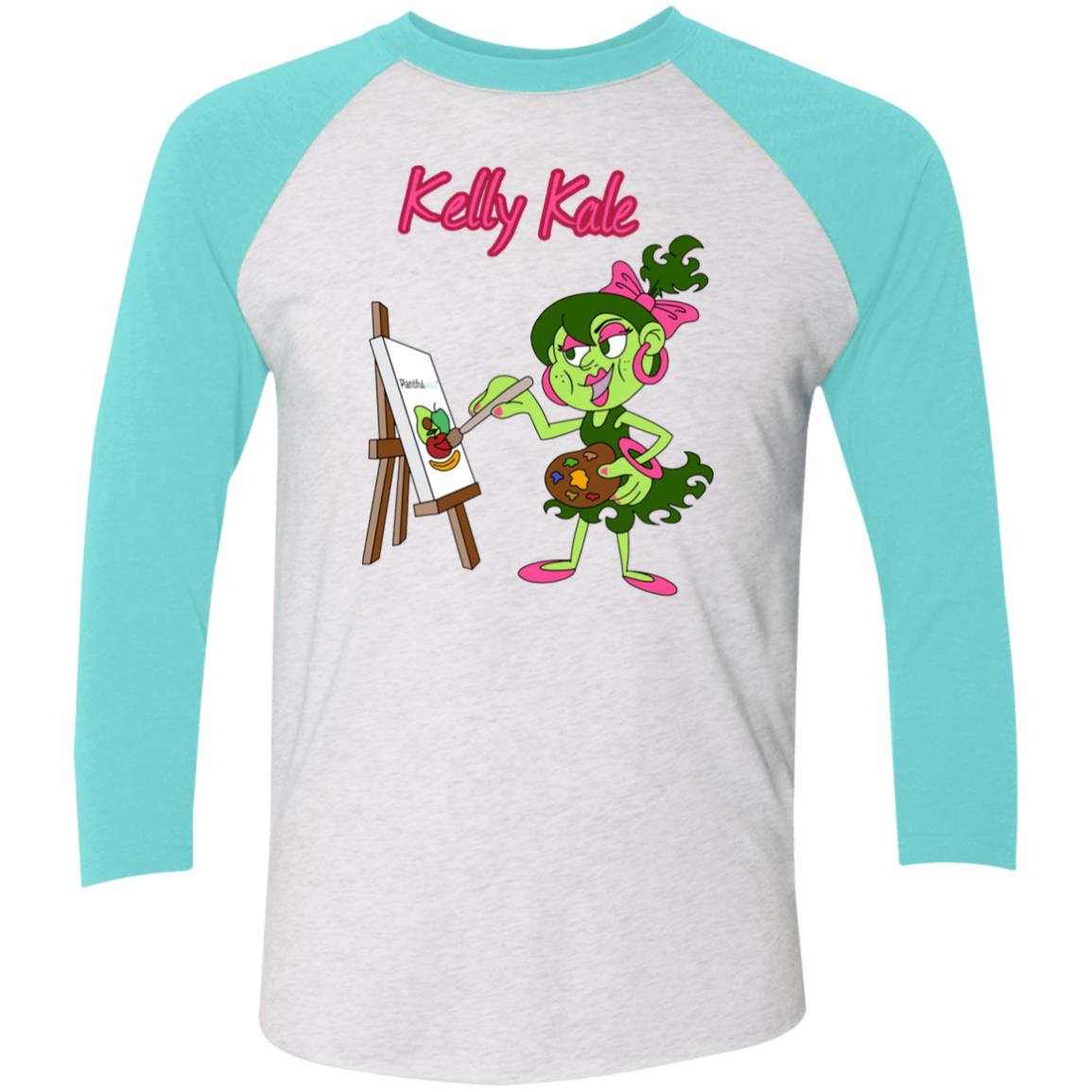 NL6051 Tri-Blend 3/4 Sleeve Raglan T-Shirt