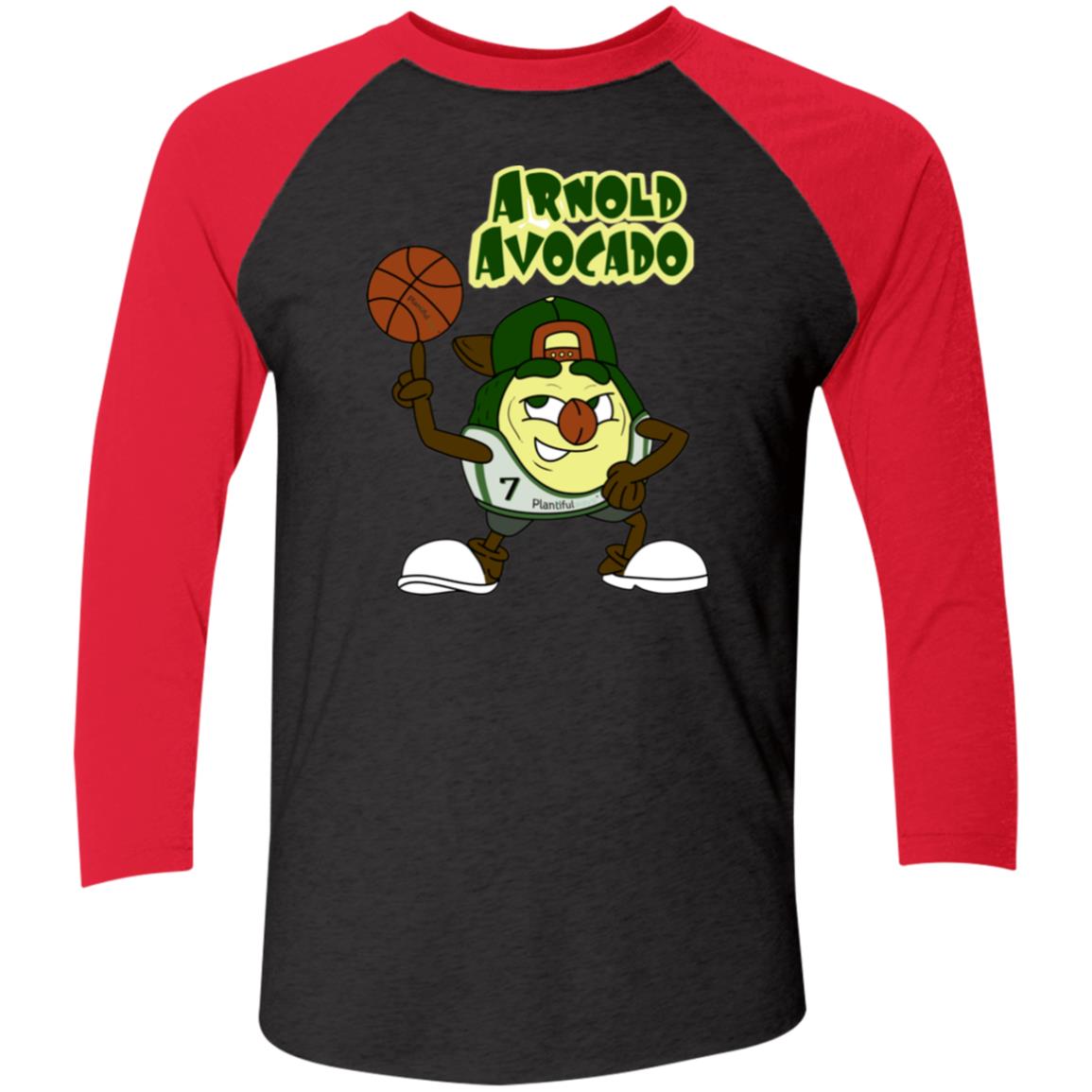 NL6051 Tri-Blend 3/4 Sleeve Raglan T-Shirt