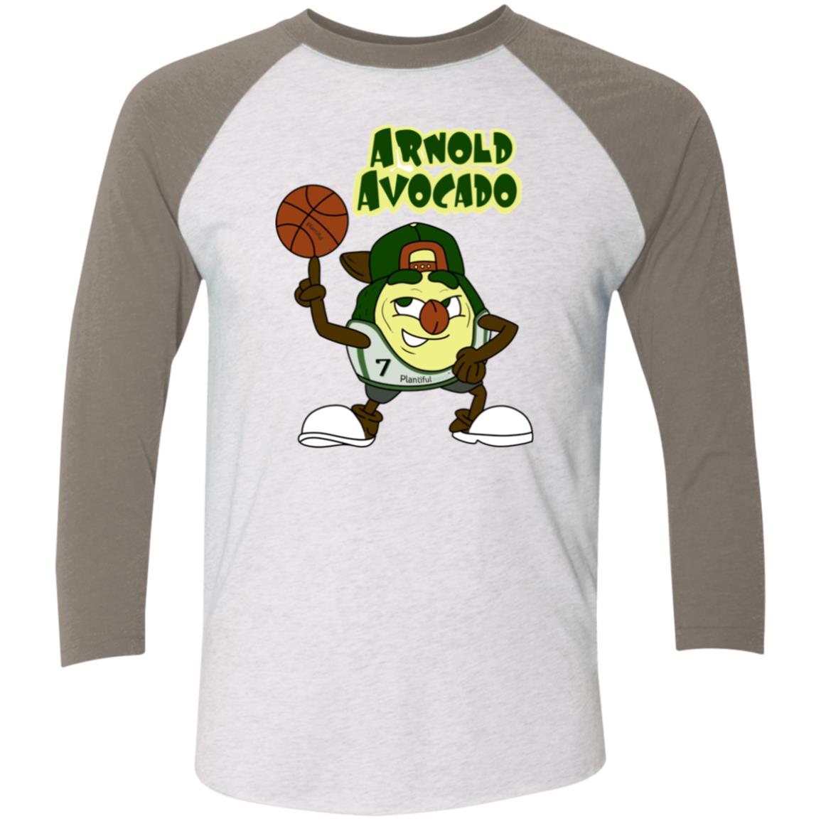 NL6051 Tri-Blend 3/4 Sleeve Raglan T-Shirt