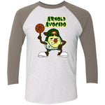 NL6051 Tri-Blend 3/4 Sleeve Raglan T-Shirt