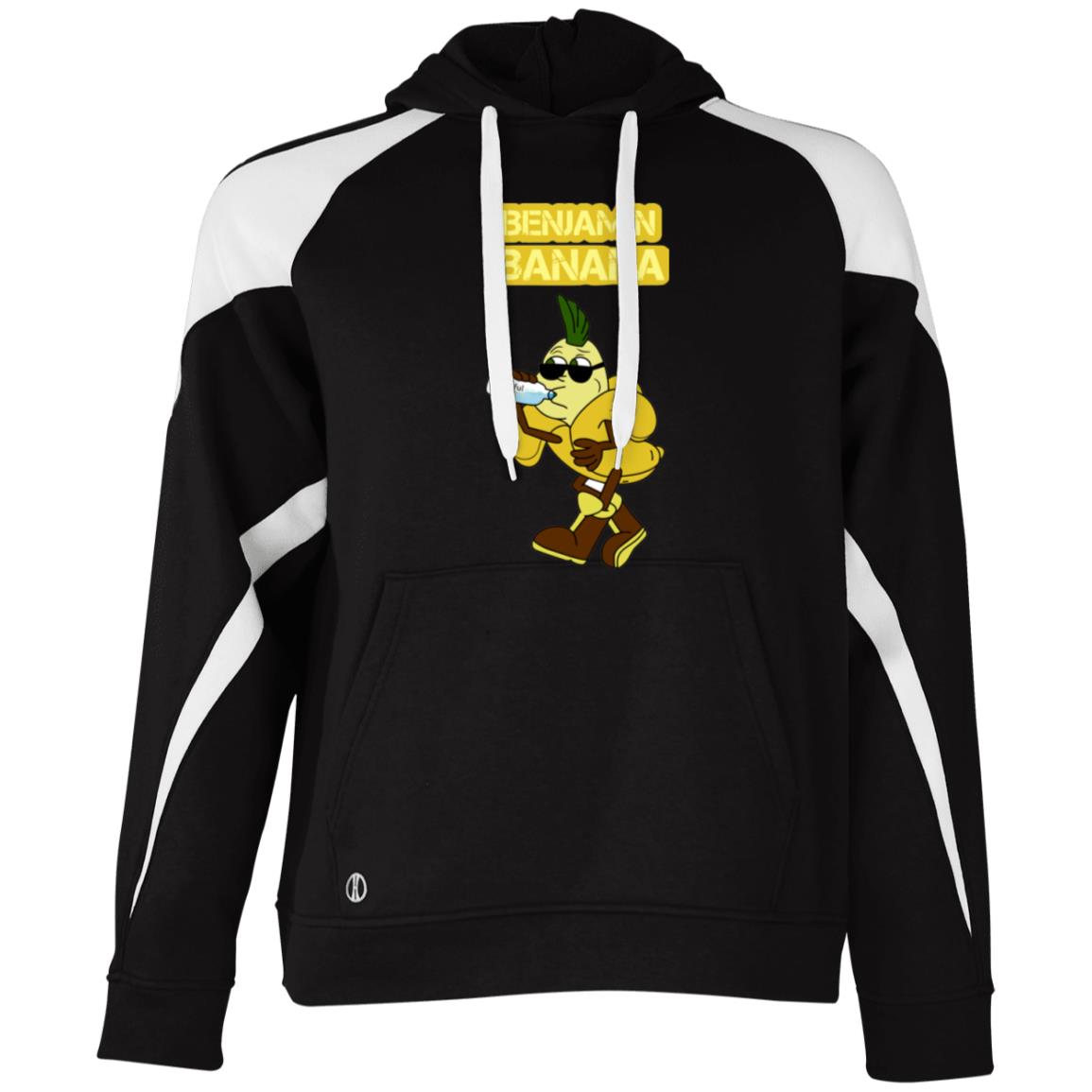 229546 Athletic Colorblock Fleece Hoodie