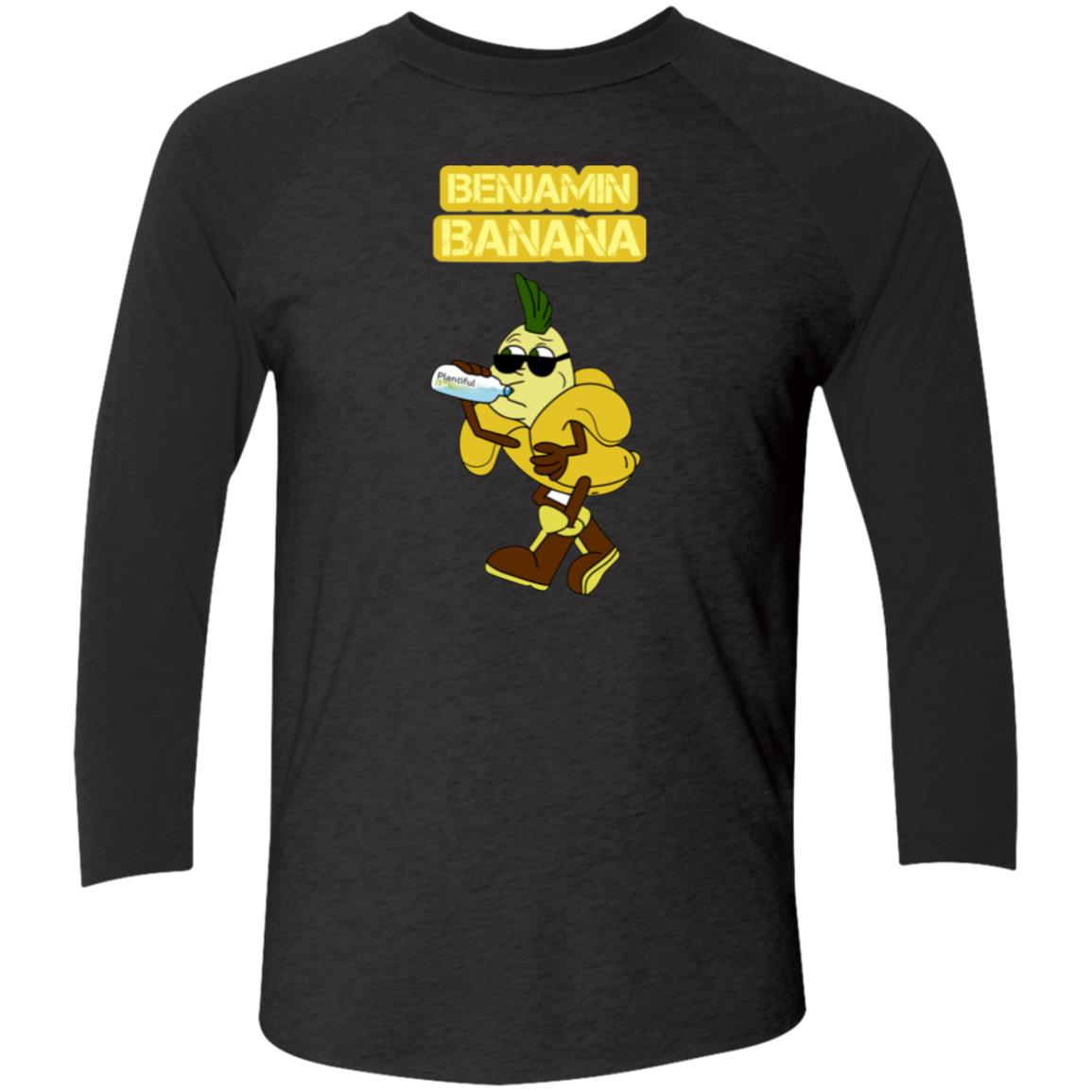 NL6051 Tri-Blend 3/4 Sleeve Raglan T-Shirt
