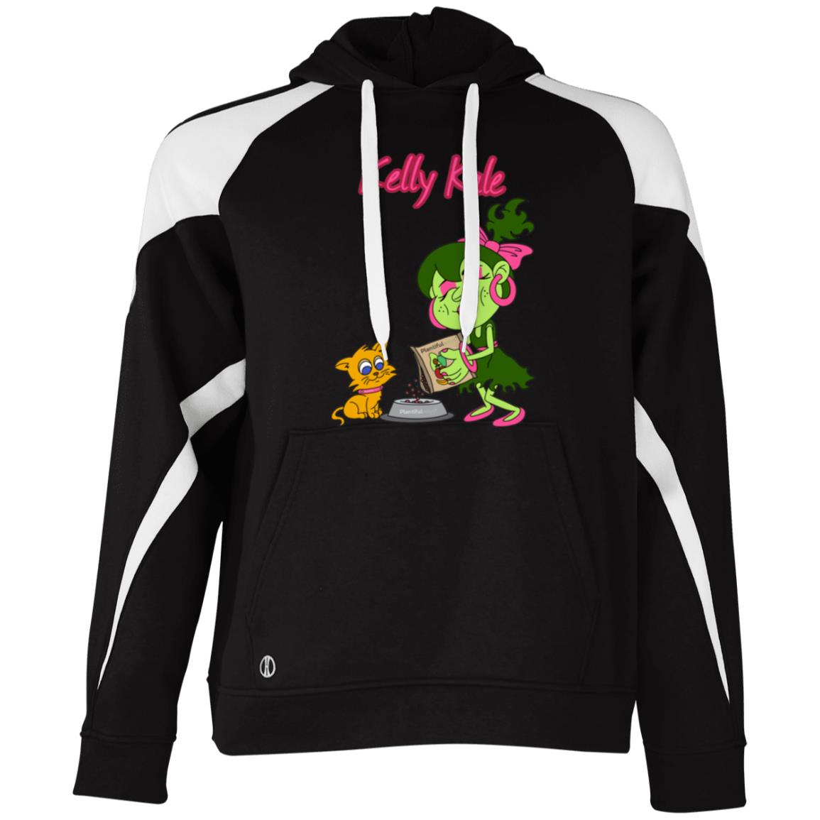 229546 Athletic Colorblock Fleece Hoodie