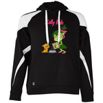 229546 Athletic Colorblock Fleece Hoodie