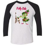 NL6051 Tri-Blend 3/4 Sleeve Raglan T-Shirt