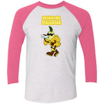 NL6051 Tri-Blend 3/4 Sleeve Raglan T-Shirt