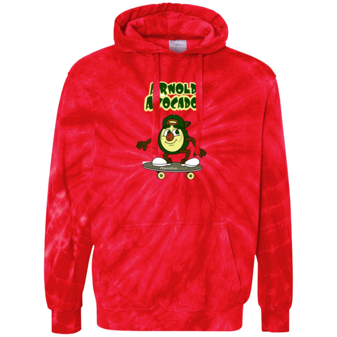 CD877 Unisex Tie-Dyed Pullover Hoodie