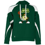 229546 Athletic Colorblock Fleece Hoodie