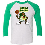 NL6051 Tri-Blend 3/4 Sleeve Raglan T-Shirt