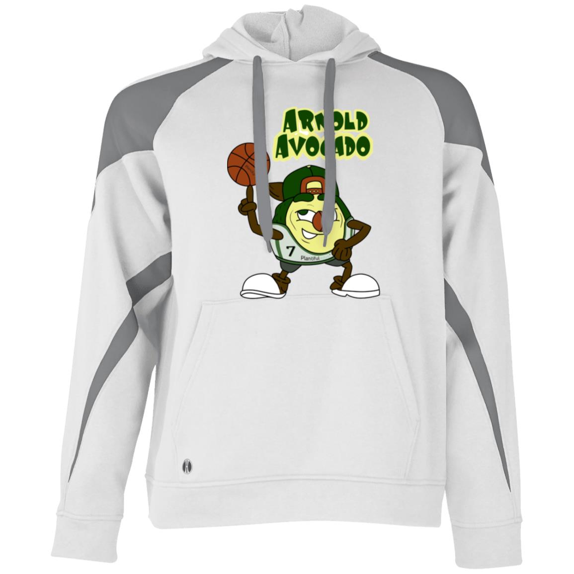 229546 Athletic Colorblock Fleece Hoodie